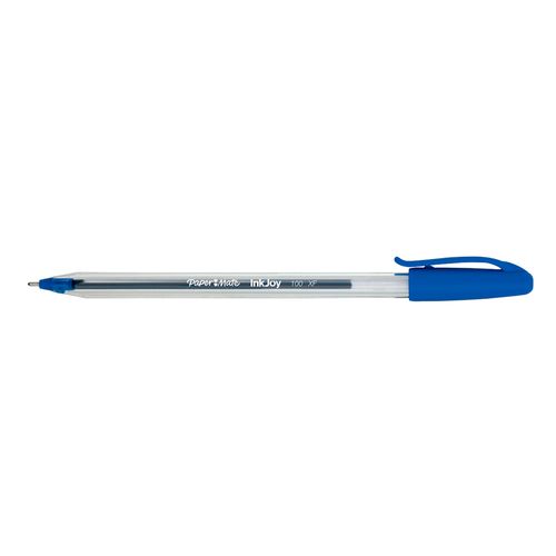 Bolígrafo Inkjoy Papermate 100ST punta media azul